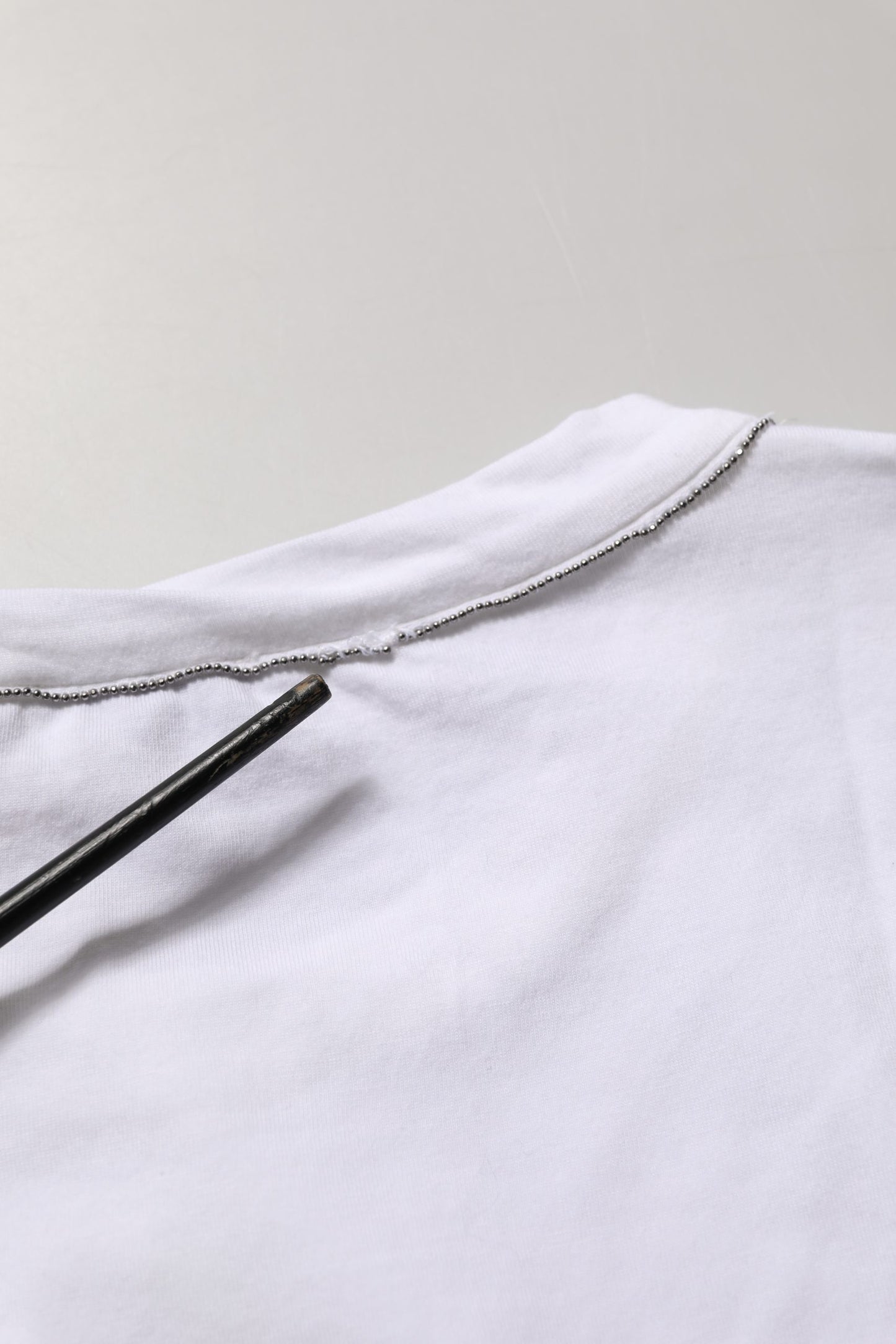 White SleeveLess Crew Neck Tank Blouse Top