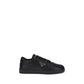 Black Calf Leather Bos Taurus Low Top Sneakers