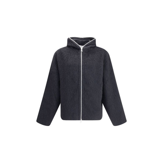 Black Wool Sweatshirt