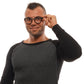 Black Horn Glasses (Frames)