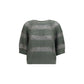 Bicolor Cotton Sweatshirt