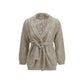 Beige Linen Cardigan