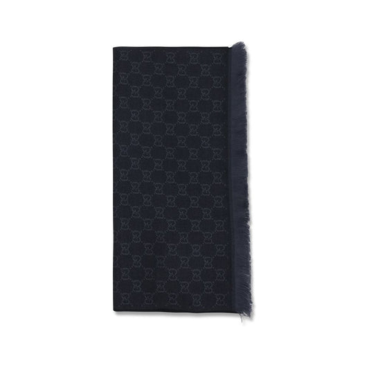 Black Wool Scarf