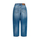 Blue Cotton Relaxed Fit Jeans