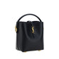 Black Calf Leather Bos Taurus Shoulder Bag