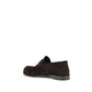 Brown Calf Leather Bos Taurus Slip-On Loafers