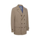 Brown Cotton Men's Jacket