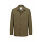Green Nylon Men Jacket