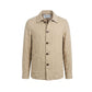 Beige Linen Men Jacket