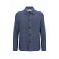 Blue Linen Men's Jacket