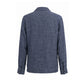 Blue Linen Men's Jacket