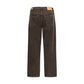 Brown Cotton Relaxed Fit Jeans
