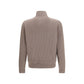 Beige Calf Leather Bos Taurus Leather Jacket