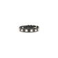 Black Calf Leather Bos Taurus Bracelet