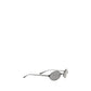 Gray Metal Sunglasses