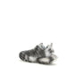 Gray Polyamide Athletic Sneakers
