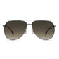 Gray Metal Sunglasses