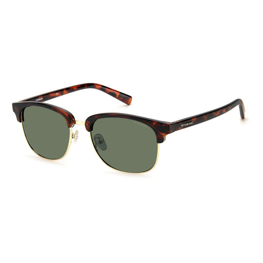 Brown Metal Sunglasses