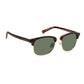 Brown Metal Sunglasses