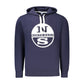 Blue Cotton Men's Hoodie