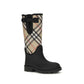 Black Rubber Rain Boots