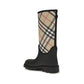 Black Rubber Rain Boots