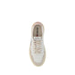 White Calf Leather Bos Taurus Low Top Sneakers