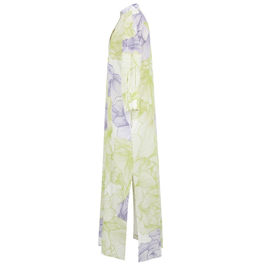 Green Cotton Women Dress