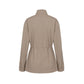 Brown Cotton Women Jacket