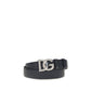 Black Calf Leather Bos Taurus Regular Belt