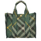 Green Fabric Handbag