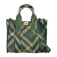 Green Fabric Handbag