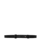 Black Leather Regular Belt