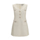 Beige Polyamide Casual Dress