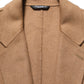 Brown Single Breasted 2 Button Suit Jacket
