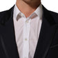 Dark Blue Single Breasted 2 Piece Men Suit
