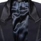 Dark Blue Single Breasted 2 Piece Men Suit