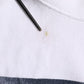 White Blue Stripe Hooded Sweatshirt Sweater