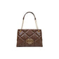 Brown Polyethylene Handbag