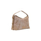Beige Polyester Handbag