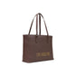 Brown Polyethylene Handbag