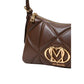 Brown Polyethylene Handbag