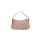 Beige Polyester Handbag