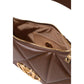 Brown Polyethylene Handbag