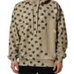Brown Cotton Logo Hooded Sweatshirt Sweater