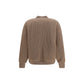 Beige Cashmere Bomber