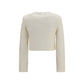 Beige Polyester Full-Length Jacket