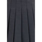 Gray Polyamide Mini Skirt