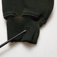 Black Cotton Crew Neck Men Sweatshirt Sweater