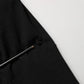 Black DG Embroidered Crew Neck Pullover Men Sweater